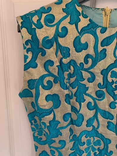 vintage brocade Dress