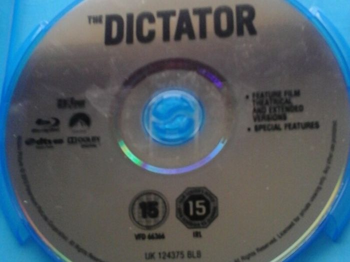 The Dictator [2012] Sacha Baron Cohen, Anna Faris & Ben Kingsley [Blu-ray Movie]