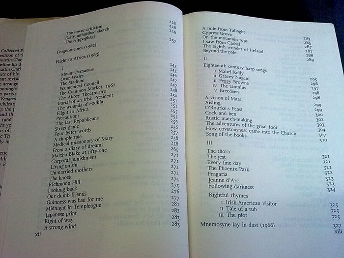 Austin Clarke collected poems Ireland Irish poet Poetry Dolmen Press 1974
