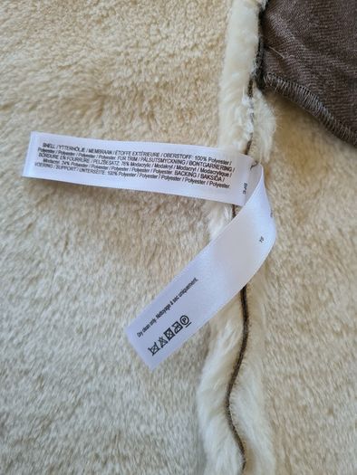 River Island faux fur longline Gilet Vest