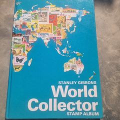 Stanley Gibbons World Collector Stamp Album With Many Stamps Included