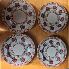 Vintage Nicholas Mosse Apple Salad plates x 4