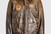 Polo Ralph Lauren Iconic G-1  Bomber Surplus 1 Leather Flight Jacket