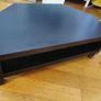 ikea black TV bench Image 2