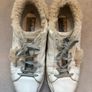 Golden Goose shearling superstar trainers Image 9