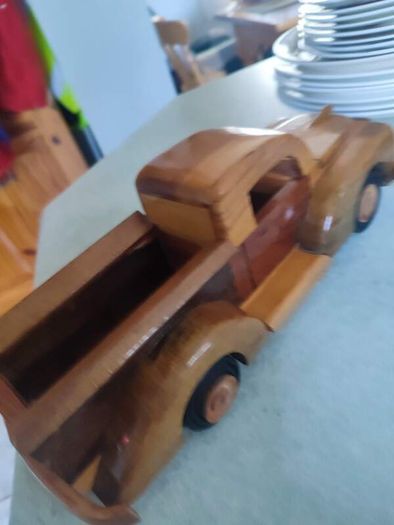 LOVELY Handmade chevrolet wooden pickup TRUCK made of Poplar woods