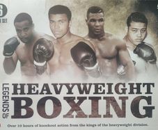 Legends of Heavyweight Boxing Over 10 hours of knockout action from the King's of the Heavyweight Division. 6DVD Box Set. Unopened. Perfect condition. Collectors Item