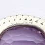 925 Vintage Sterling Silver Amethyst Pendant Image 5
