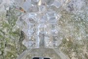glass candle holders