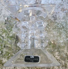 glass candle holders