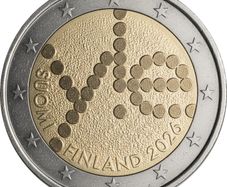 Finland 2 Euro Commemorative Coin 2026 - Yle Broadcasting Company 100 Years. Uncirculated.