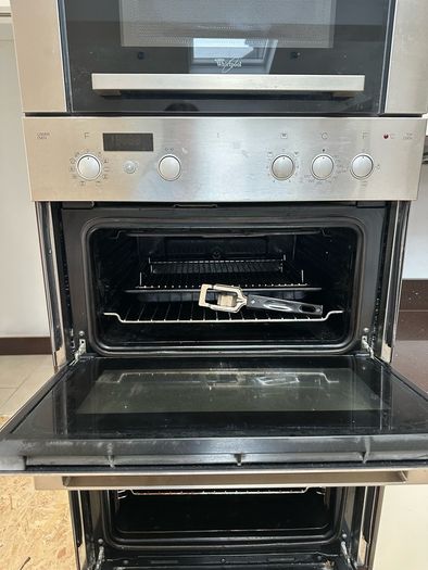 whirlpool double oven