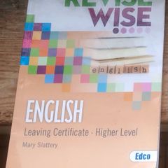 Revise wise English Higher Level