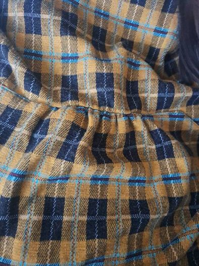 Zara Tartan yellow dress 8-9