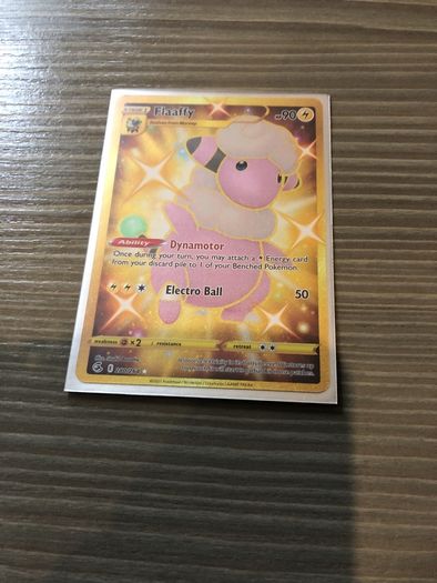 pokemon card flaffy gold