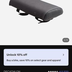 Decathlon Cargo bike cushion