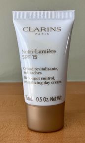 Clarins Nutri Lumiere Travel Size 15ml SPF 15 Day Cream