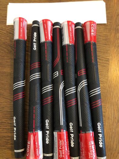 7 MIDSIZE Golf Pride CP2 Pro Grips