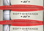 Voit Soft-Distance Golf Balls - 15 balls