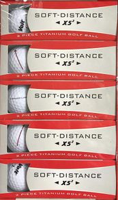 Voit Soft-Distance Golf Balls - 15 balls