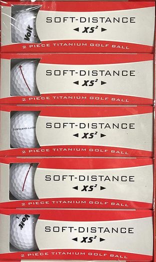 Voit Soft-Distance Golf Balls - 15 balls