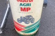 Vintage castrol oil drum free postage