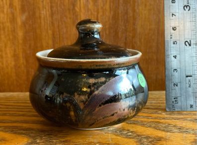 lidded porcelain dish