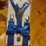 boys tie and Suspenders set Image 2