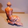 Beautiful Vali Toth signed large terracotta nude statue Image 3