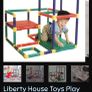 Liberty House Toys Play Gym slide / kids chair desk Image 2