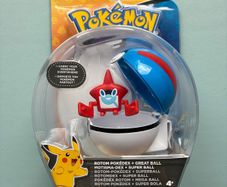 Pokemon Rotom Pokedex and Great Ball Clip and Carry - Tomy Action Figure Toy