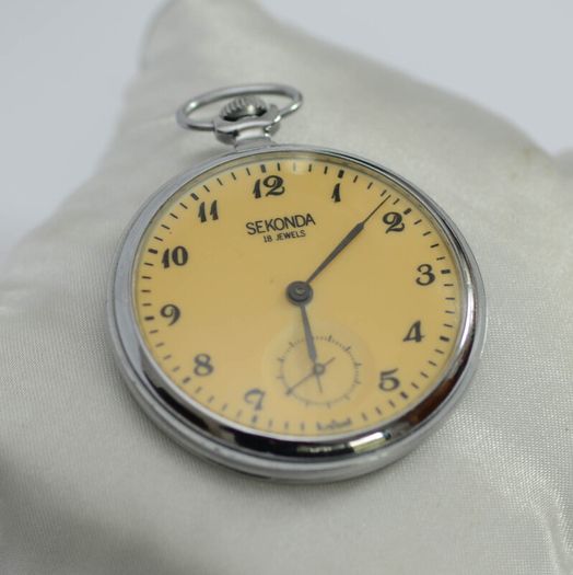 Vintage Sekonda Railway Pocket Watch