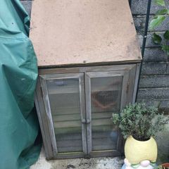 wooden greenhouse