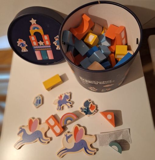 byggeklodser wooden building blocks