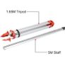 Self-Leveling 500m Vertical Horizontal Scanning Measurement Construction Tool Tripod and Staff Kit, fit for Auto Levels Rotary Laser Level Image 3