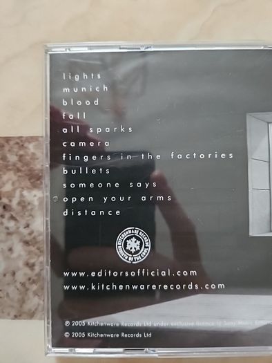 Editors CD - The Back Room