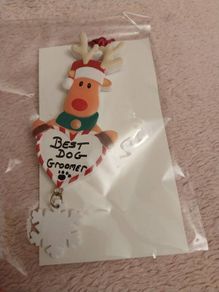 Best dog groomer xmas decoration