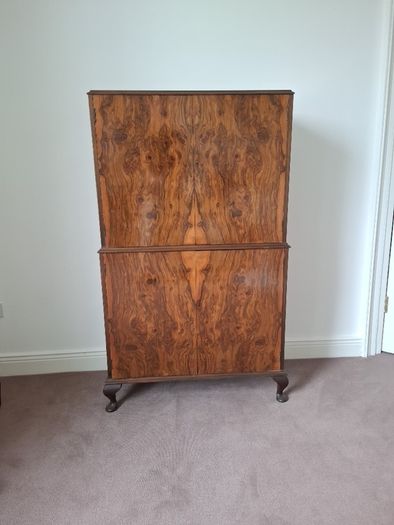 Antique Art Deco Cocktail Cabinet