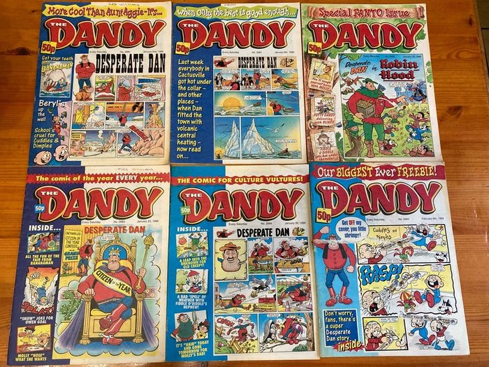 Comics: 'The Dandy' 1999 (49 numbers)