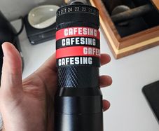 Cafesing Orca Hand Grinder with flat burr blade