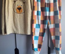 cute fleece bear pyjamas
