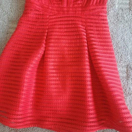 Red Summer/Evening Dress-Paris owned Mystique