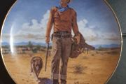Franklin Mint Limited Edition John Wayne Decorative Plate