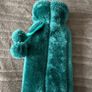 Brand new extra long hot water bottle, not used but no tags Image 2