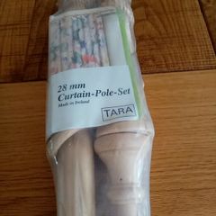 Small curtain pole 28mm never used