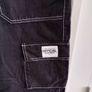 Boohoo Man black cotton cargo pants trousers 36 waist and 30 leg in excellent condition and new with tags see last two photos for exact measurements FREE STANDARD POSTAGE INCLUDED Image 3