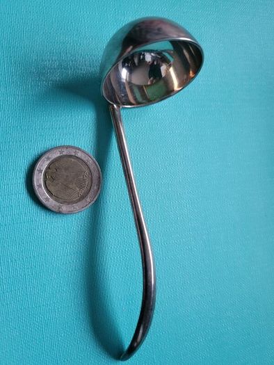 silver plated ladle