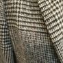 Ladies grey black checked coat uk 8-10 Image 2