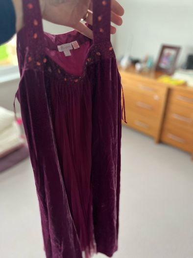 Monsoon Velvet Dress