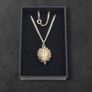 Vintage 925 Silver Cute Hedgehog Necklace Image 2